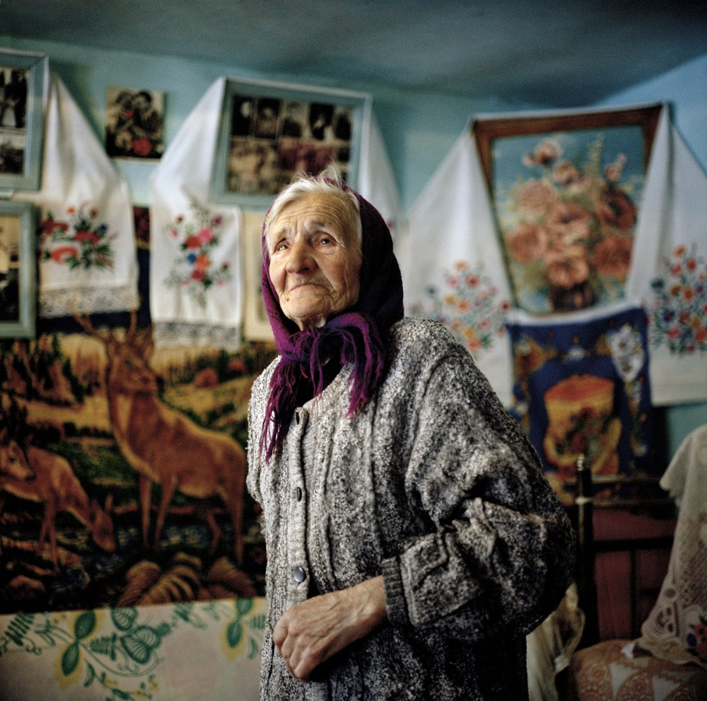 Maria Vitosh (86 y.o) at home i...ssâ€. Chernobyl, Ukraine. 2010