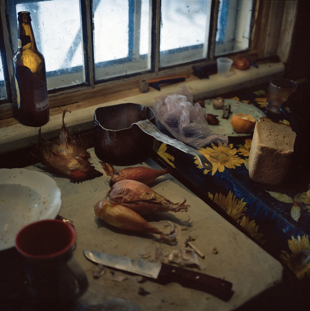 Chernobyl: Still Life in the Zone  - Galina Konyushok butchered a chicken to cook a broth. The...