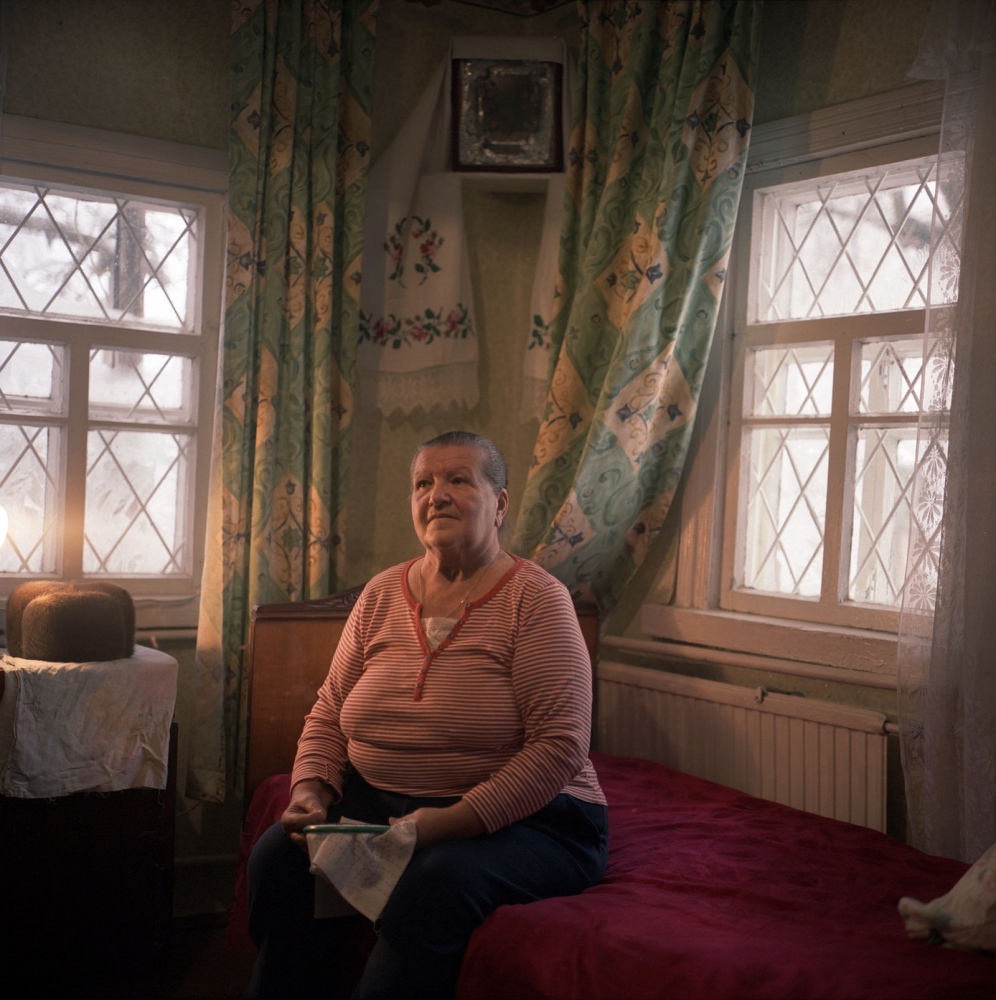 Chernobyl: Still Life in the Zone  - Tatyana Dyachenko (64 y.o.) at her home in Gornostaypol...