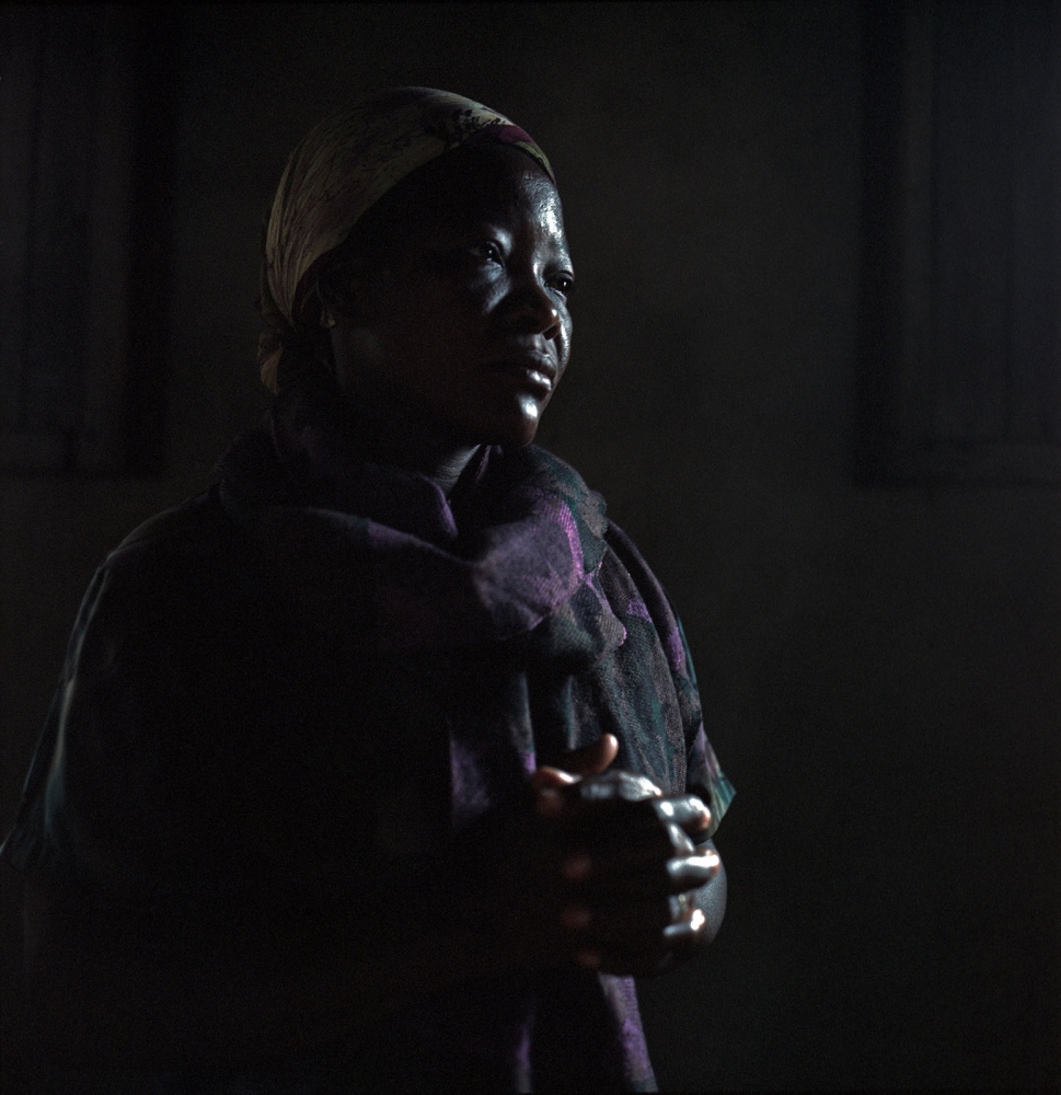  Congolese nun Sister Angelique Namaika attends early morning mass at the Catholic Church in Dungu, Congo DRC, where she has been working since...