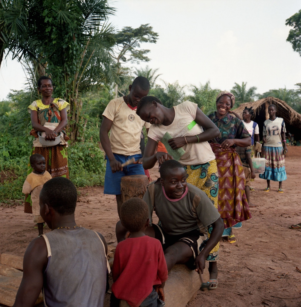 Courage in the Congo - People dance at the UNHCR camp for the internally...