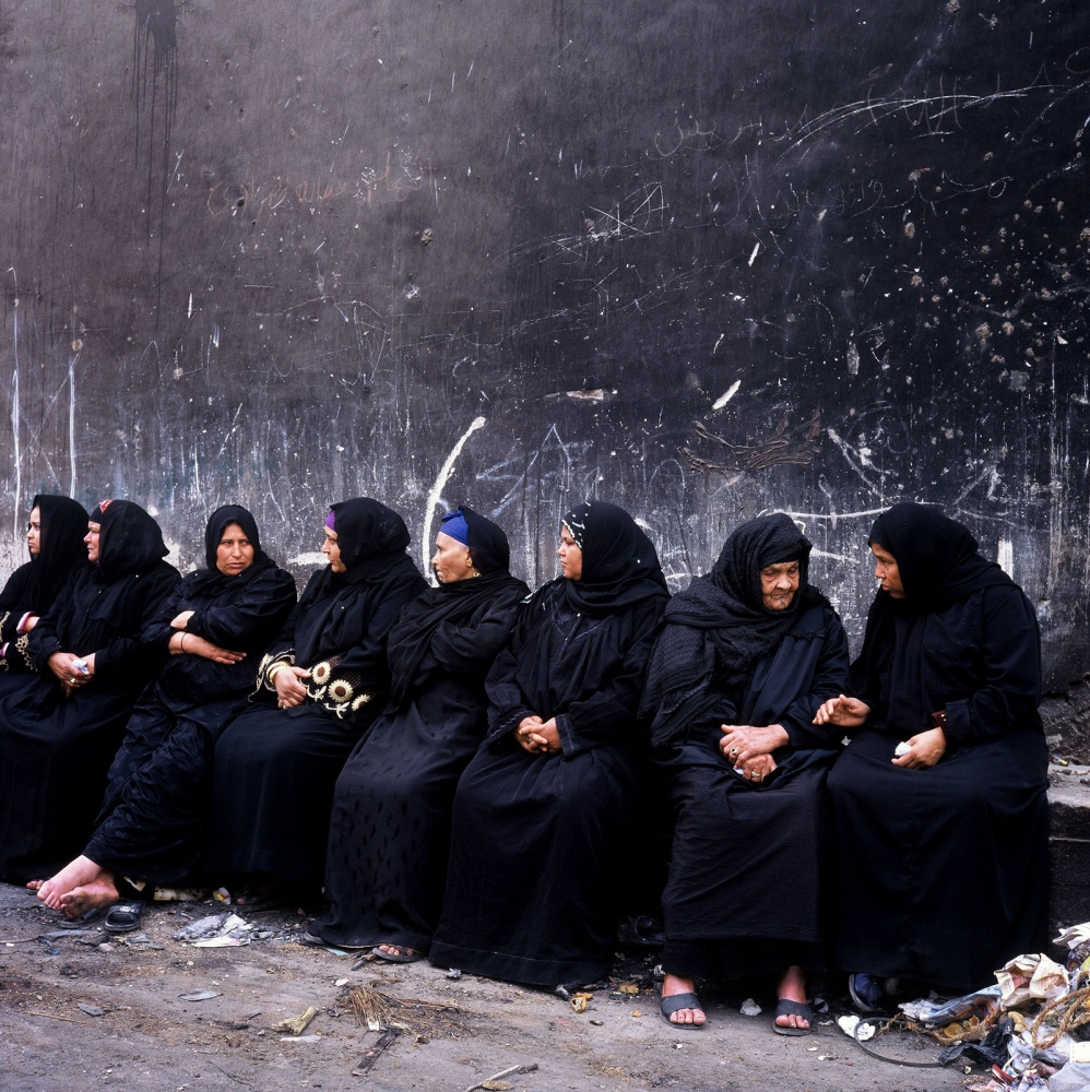 Cairo: Urban Decay -  Funeral in City of the Dead, a Mameluk-era neighborhood...