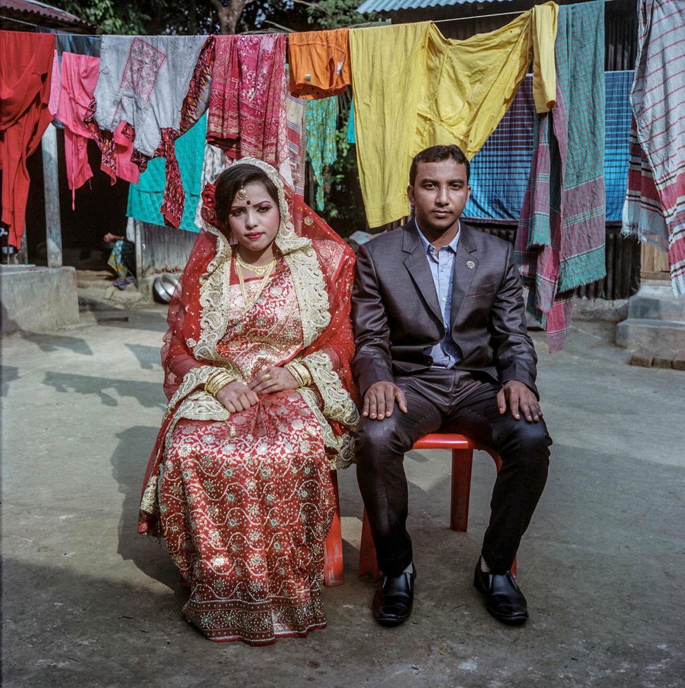  Nargis and Rajib celebrate their wedding reception in the courtyard of the groomâ€™s home. This is their first official appearance as a married...