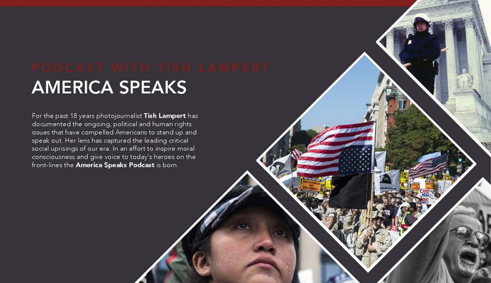 TUNE IN TO AMERICA SPEAKS PODCAST WITH TISH LAMPERT ON KSFR FM RADIO MONDAYS AT 10:45 EST
