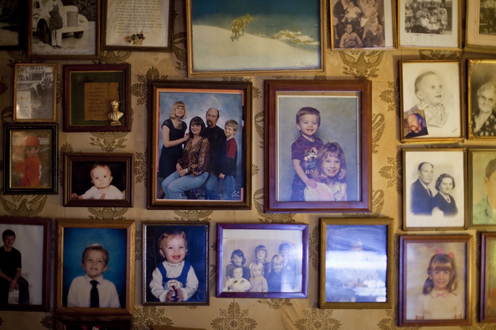 Old family photos are prominent...these mistakes," Kim said.