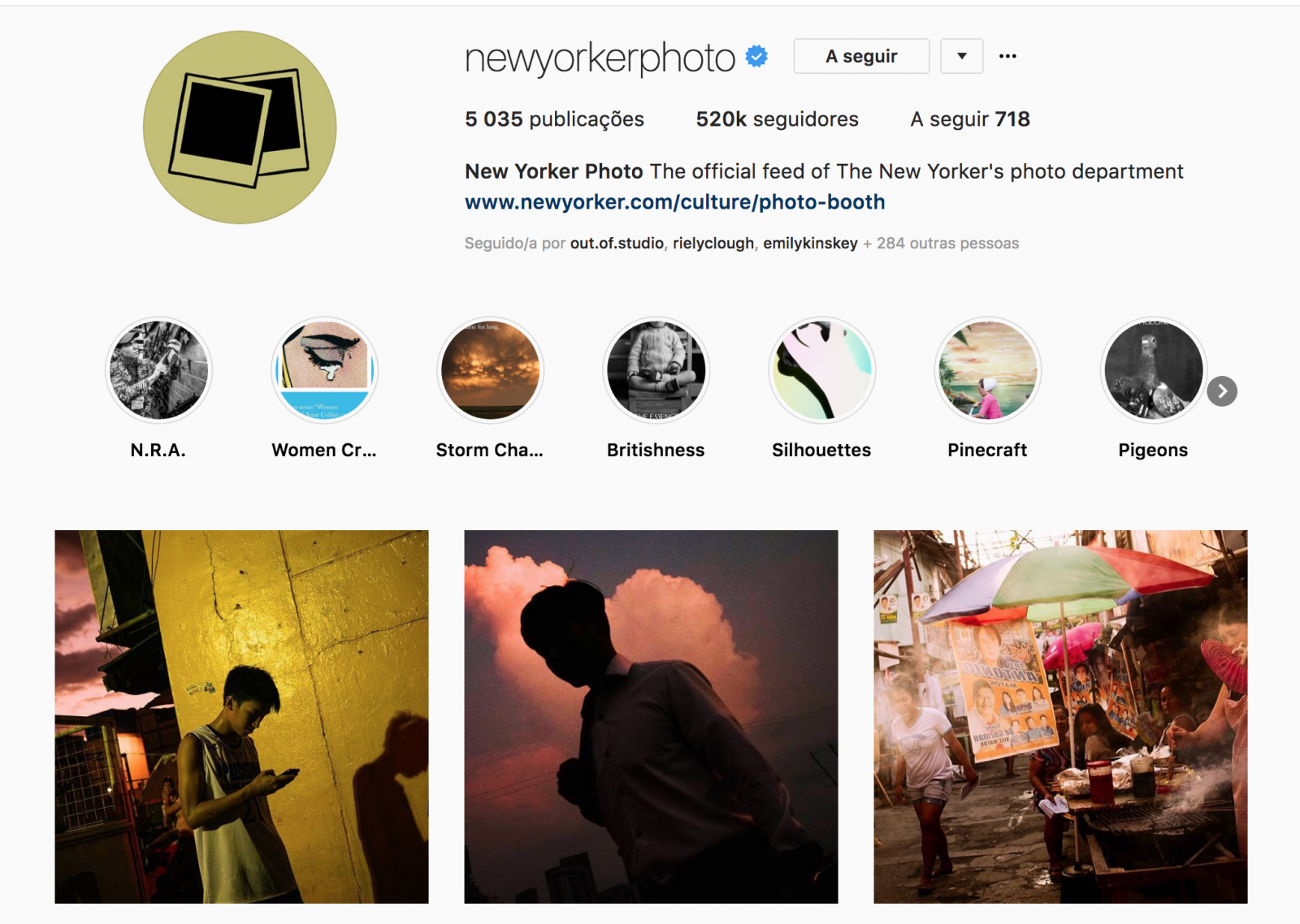 New Yorker Photo Instagram takeover.
