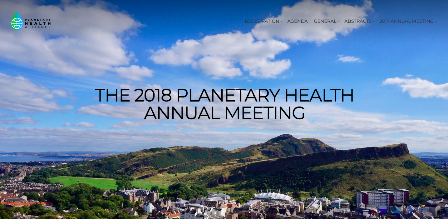 The Planetary Health Alliance Annual Meeting