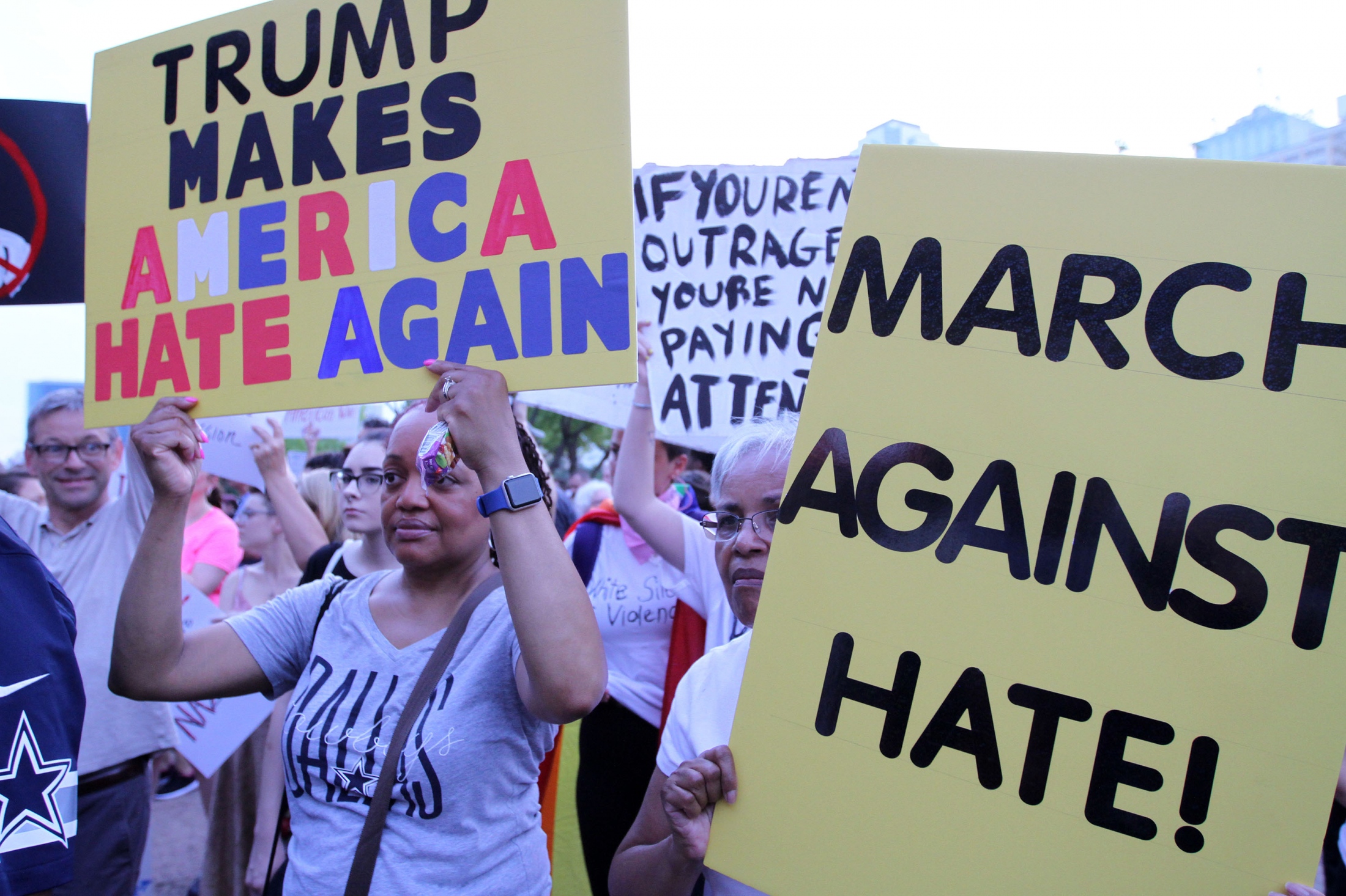 Art and Documentary Photography - Loading Carrero_Downtown_Dallas_AntiRacism_Rally_10.JPG