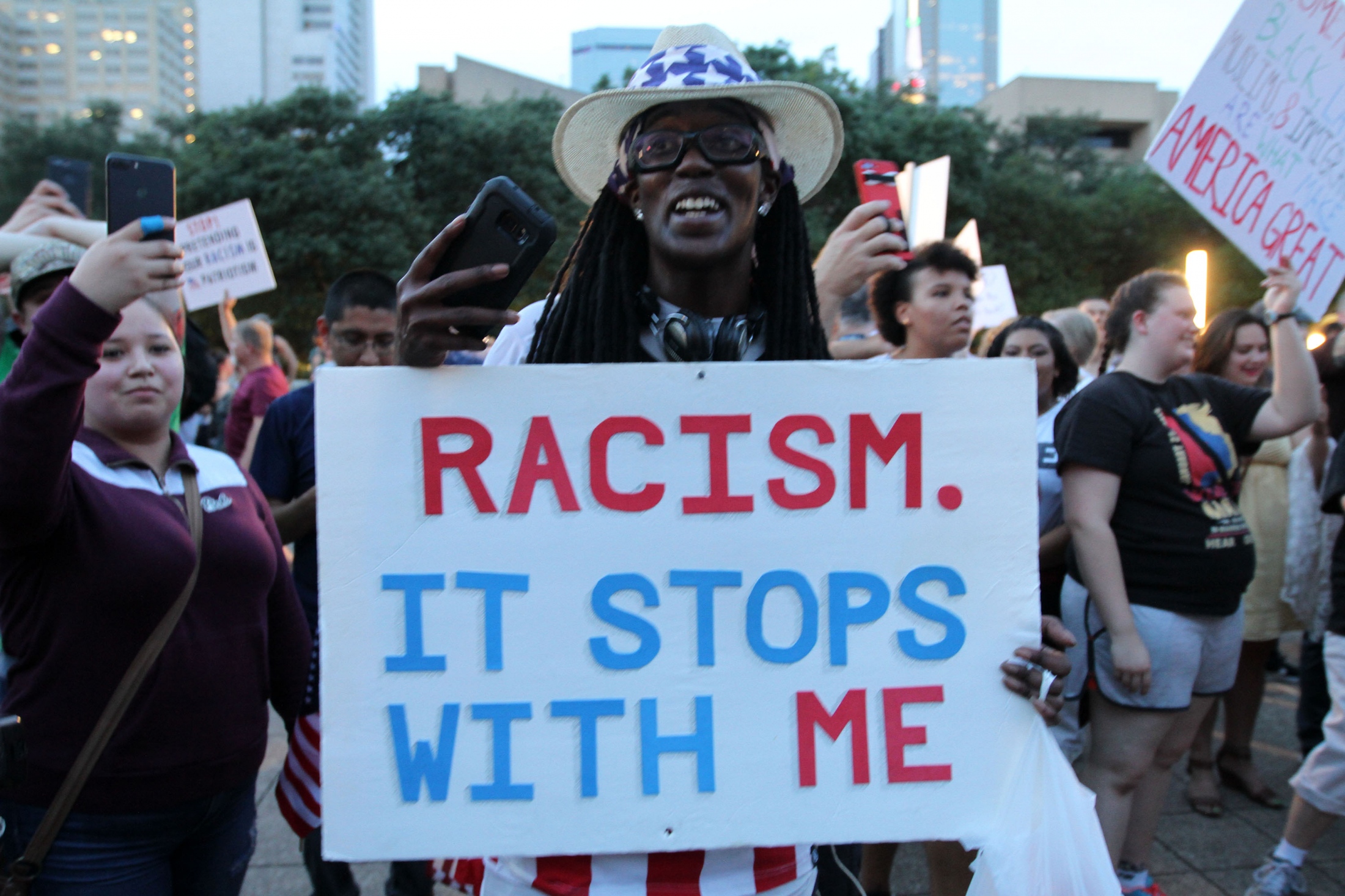 Art and Documentary Photography - Loading Carrero_Downtown_Dallas_AntiRacism_Rally_13.JPG