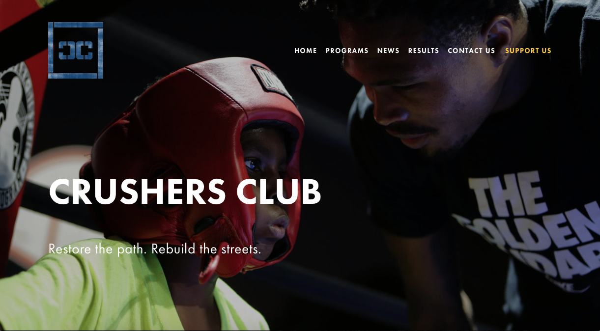 Crushers Club new website 