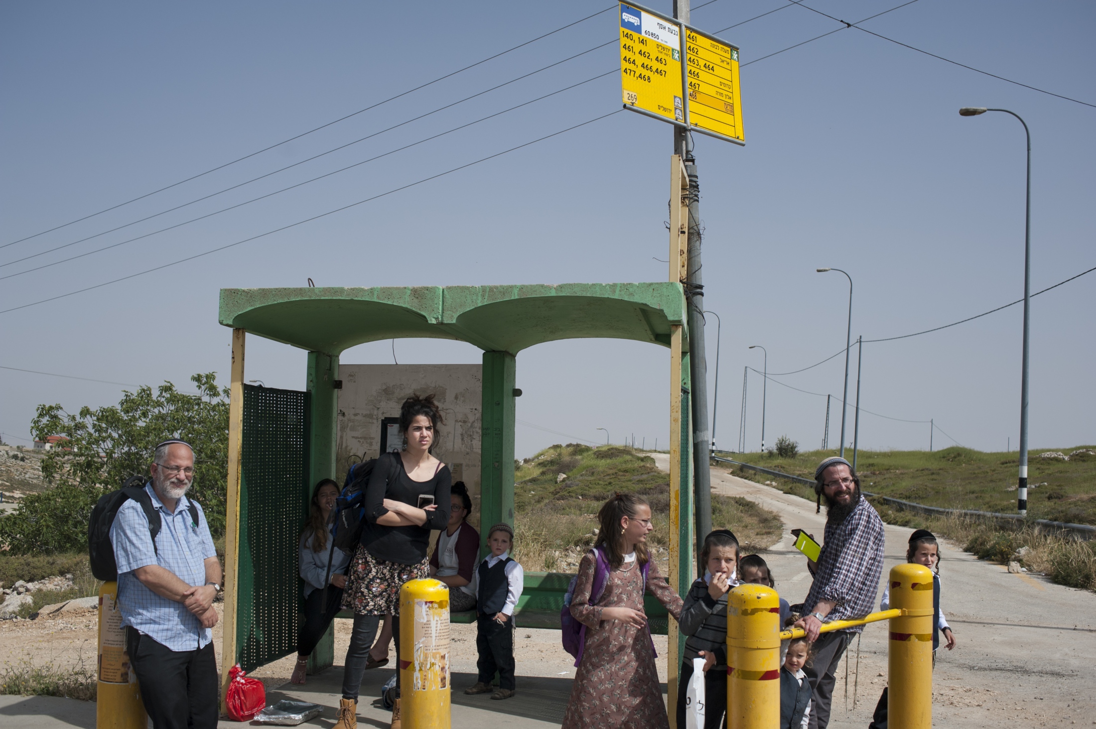 Hitchhiking in the West Bank