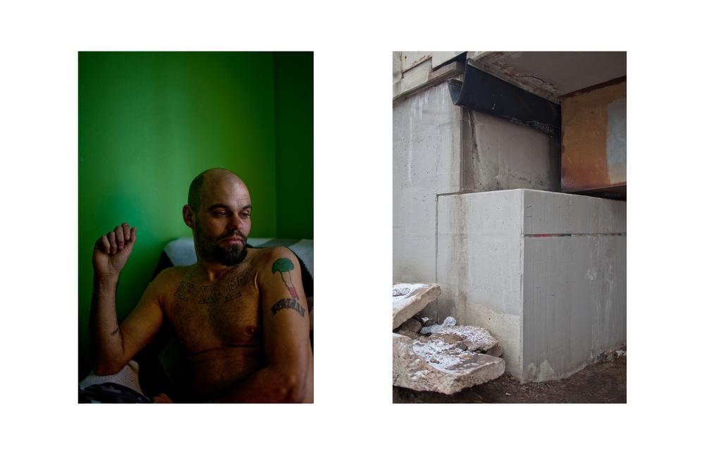 Diptych Set #3 R. Nick. 32 year...which Nick overdosed on heroin.