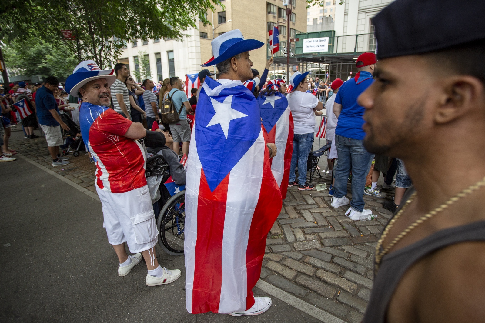 Looking for America -  Tales From Trumpland. Puerto Rican Day Parade today,...