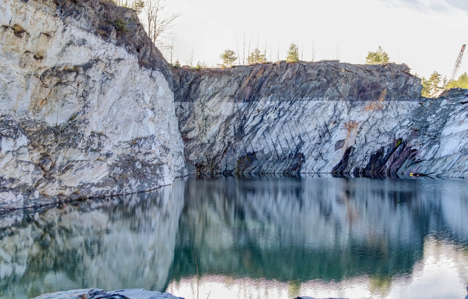 Vermont Slate Quarry by Barrack Evans