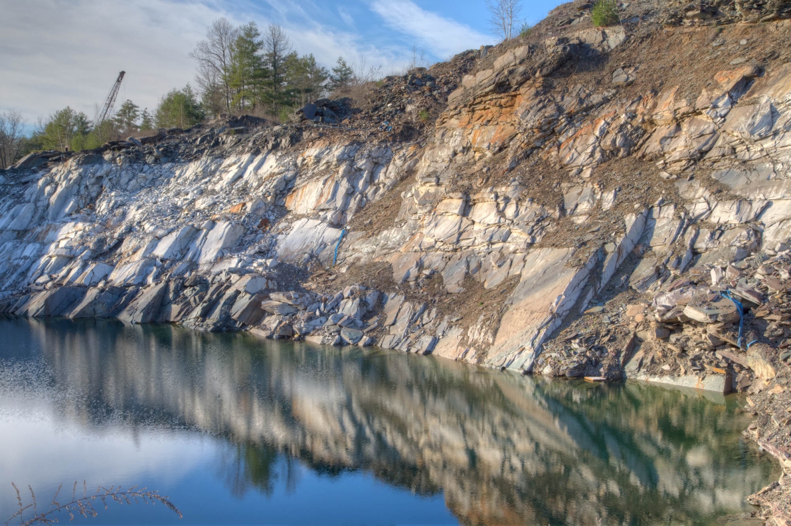 Vermont Slate Quarry by Barrack Evans