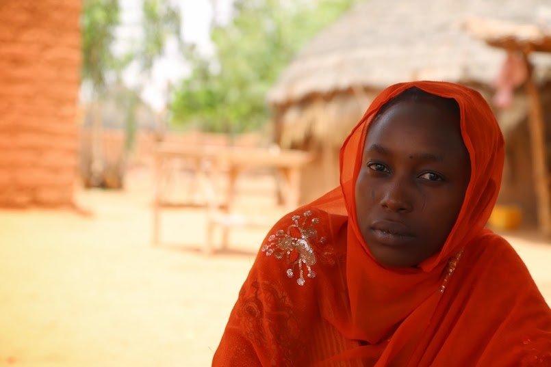  Folashade, 18, has been divorc...region on the Nigerian border. 