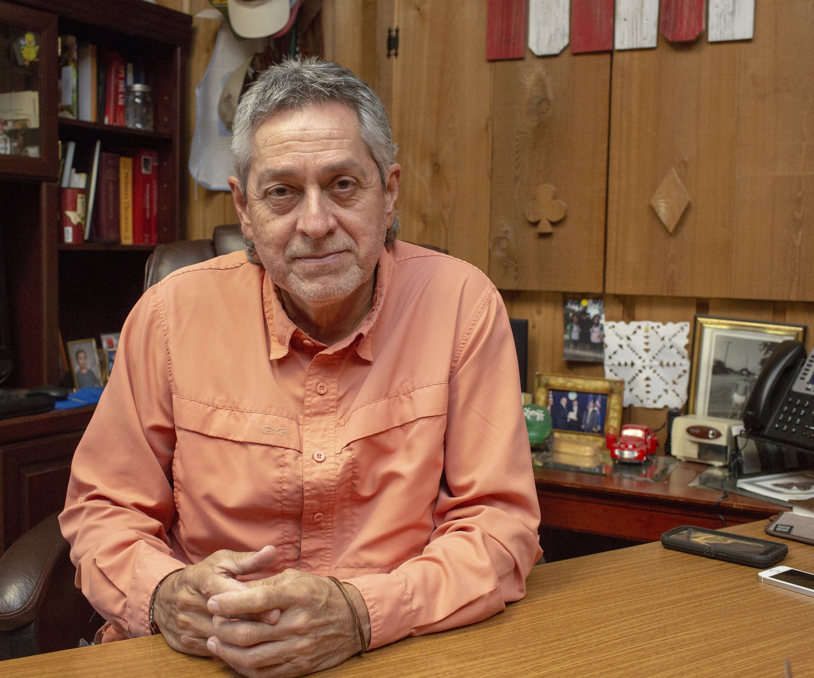 Image from Looking for America -  Sheriff Benny Martinez of Brooks County TX. In 2012,...