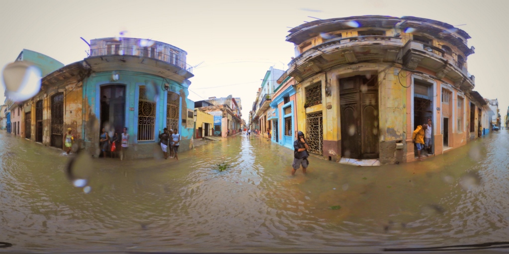 VR Huracán IRMA en la Habana (2017)