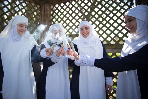Image from Weed Nuns