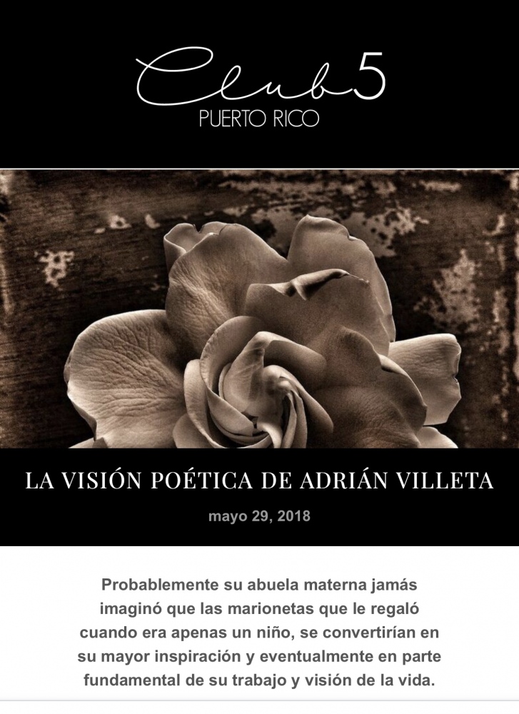 La visión poética de Adrián Villeta 