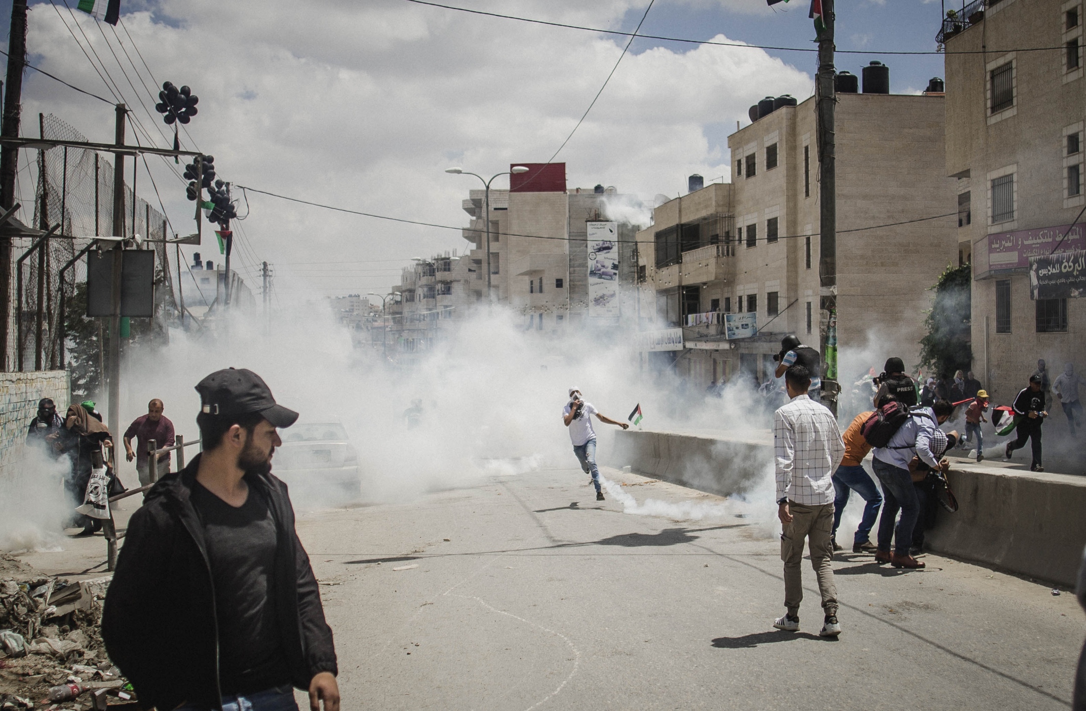 Clashes in Occupied West Bank