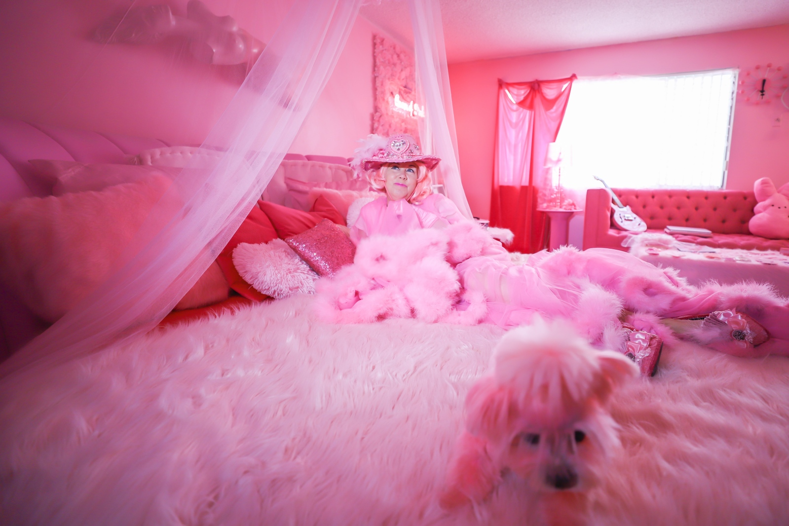  Kitten Kay Sera says she has s...million on all her pink items. 