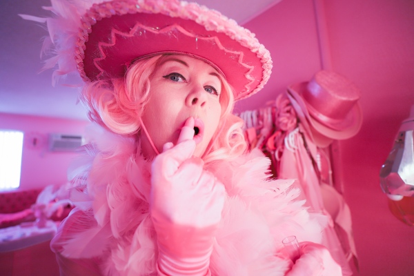 The Pink Lady of Hollywood -  Kitten Kay Sera says haters are immediately deleted and...