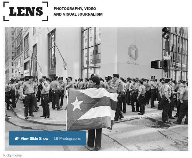 on the New York Times: Close-Ups of Puerto Rican New York