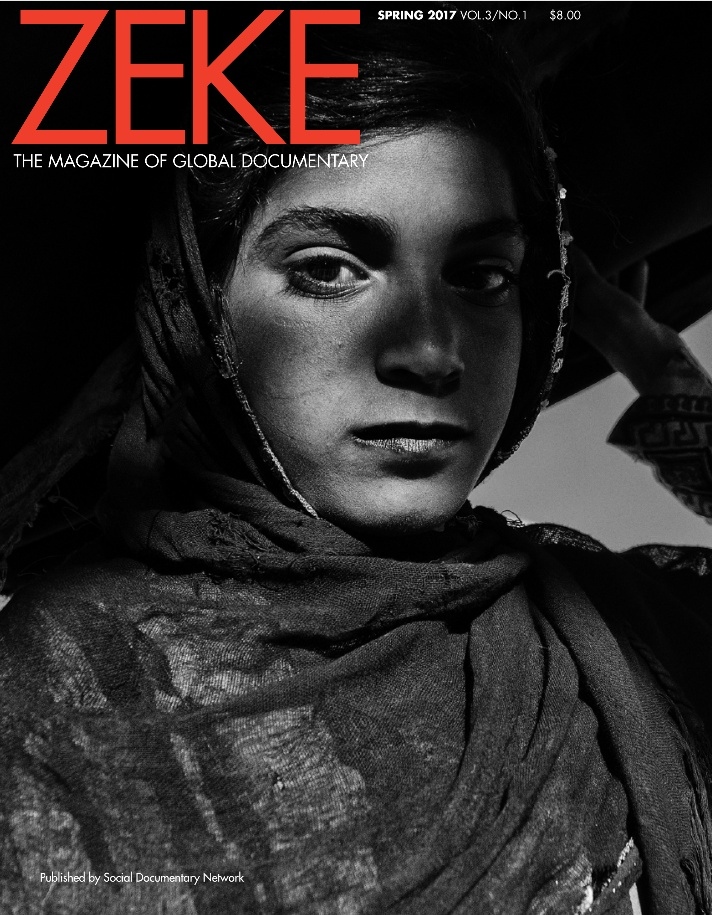 My work on the cover of Zeke Magazine No. Spring 2017