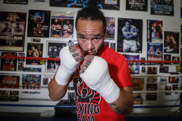 Image from Transgender Boxer  -  Pat Manuel says. "Look at me. Do you really think...