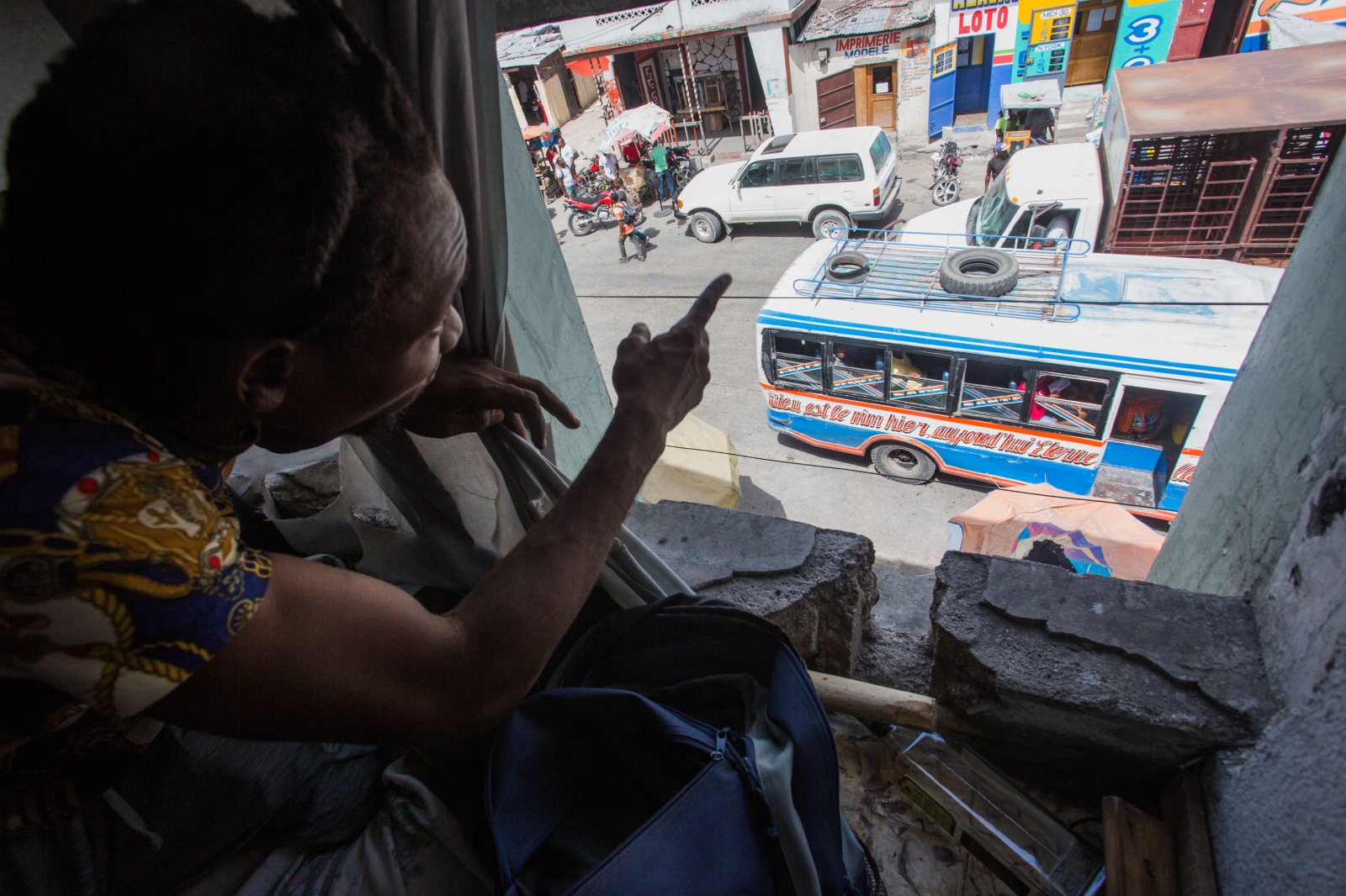 Port-au-Prince squatters