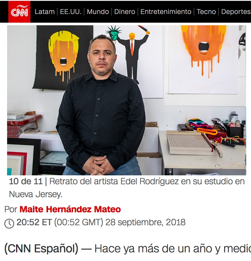 Contestatarios. La mirada de cuatro artistas latinos ante las políticas de Trump.