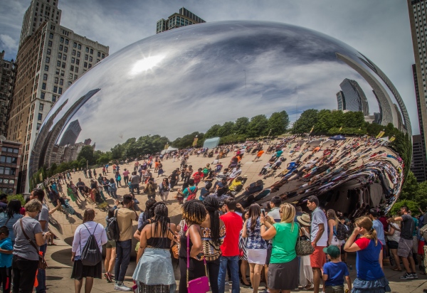 Image from TRAVEL & LANDSCAPES - Chicago Bean.
