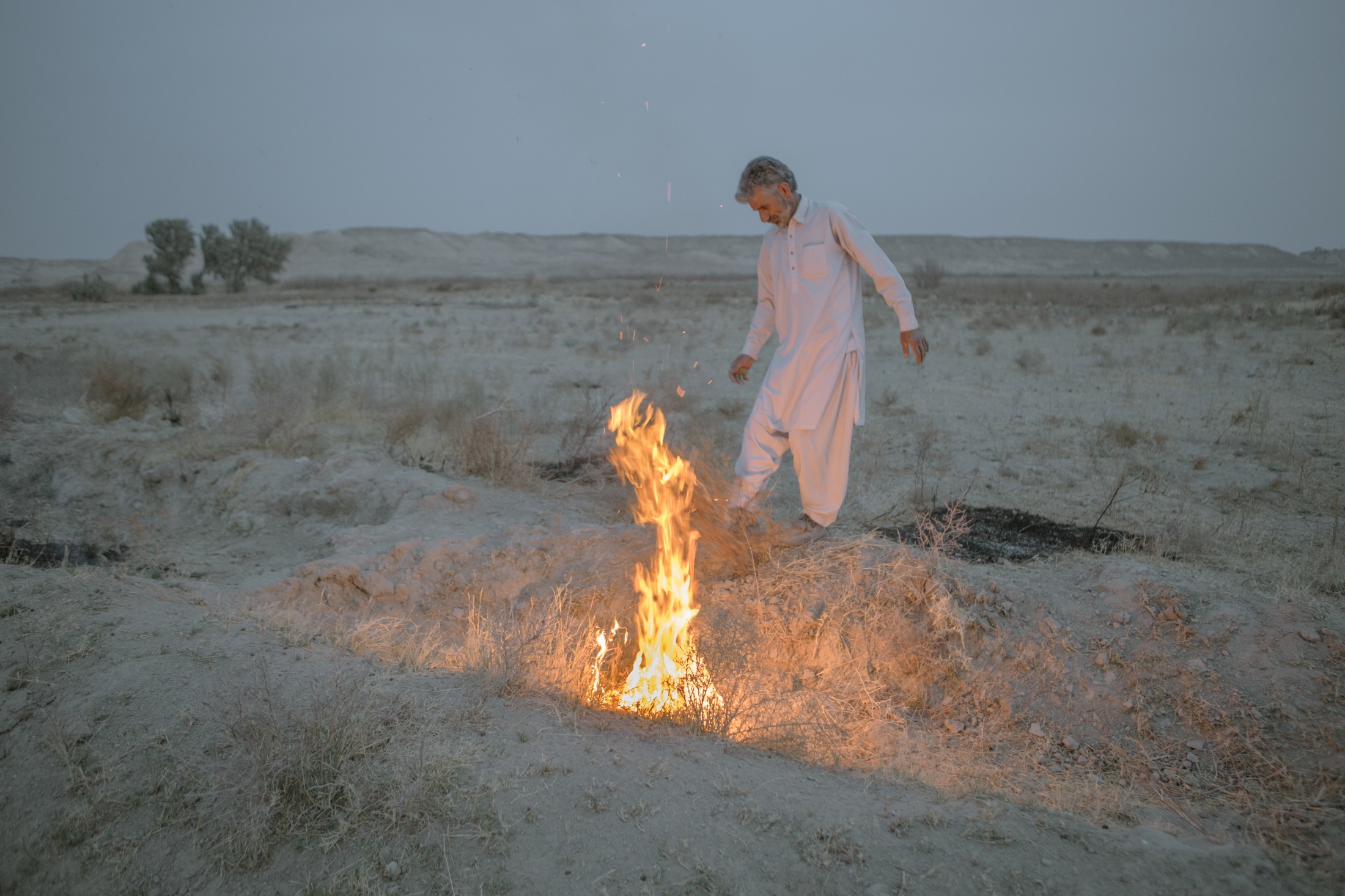 IN THE DESERT OF WETLANDS -   Ahmad lives in Ghaleh-Now village, near the Afghanistan...