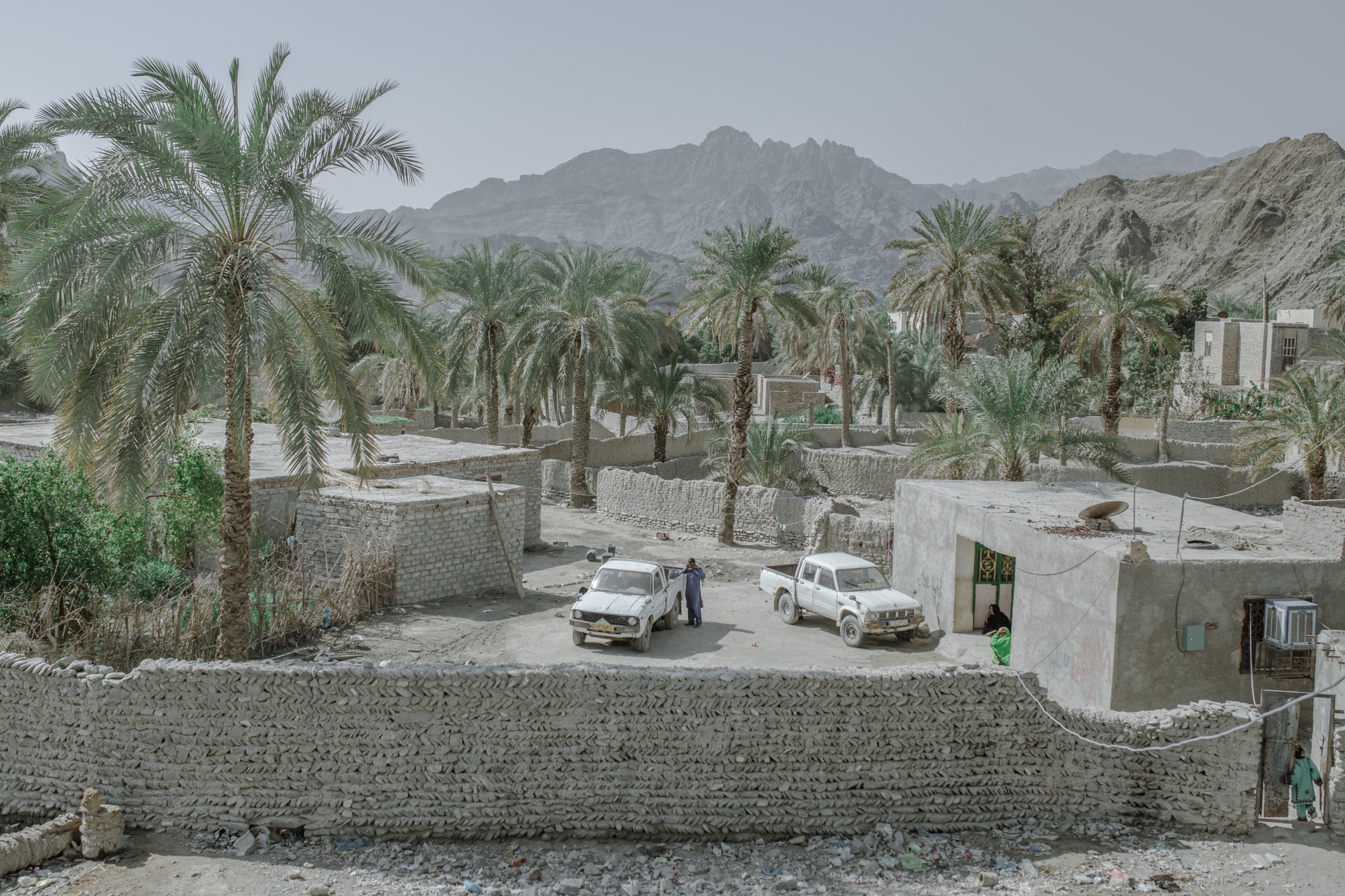 IN THE DESERT OF WETLANDS -   Most of the inhabitants of the village have turned to...