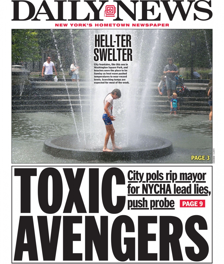 Image from Tearsheets - New York Daily News