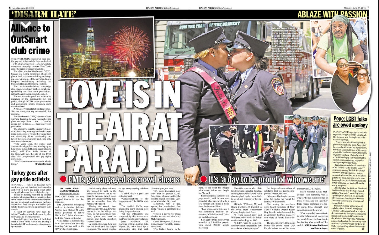Tearsheets - New York Daily News