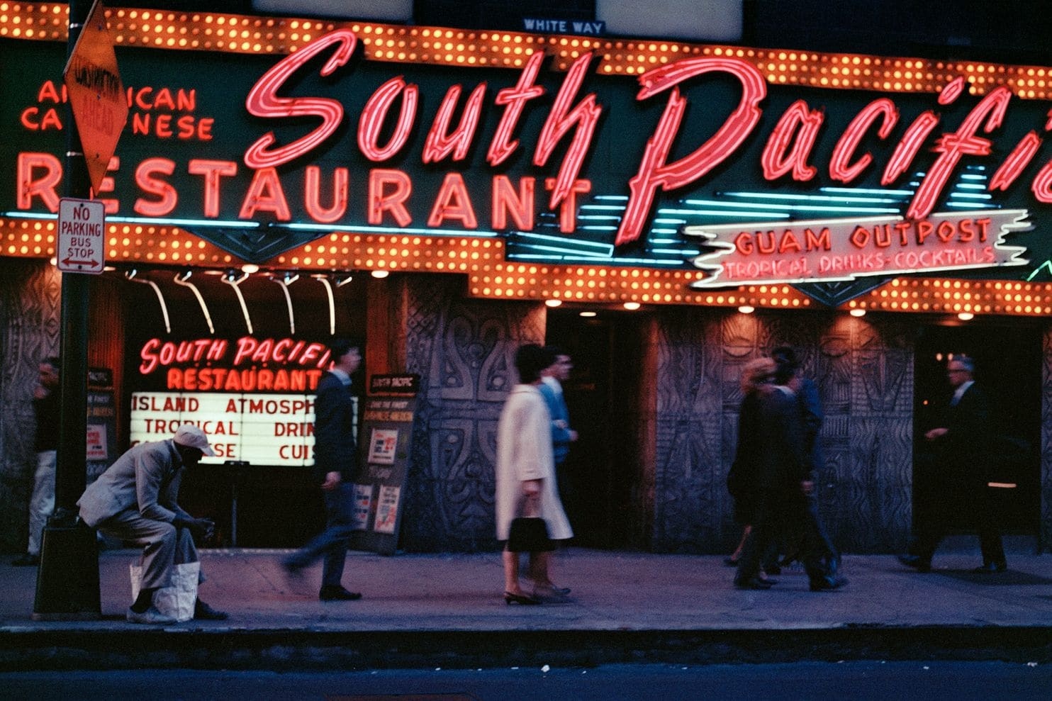 South Pacific Restaurant, Chicago, 1966 (Mario Carnicelli)