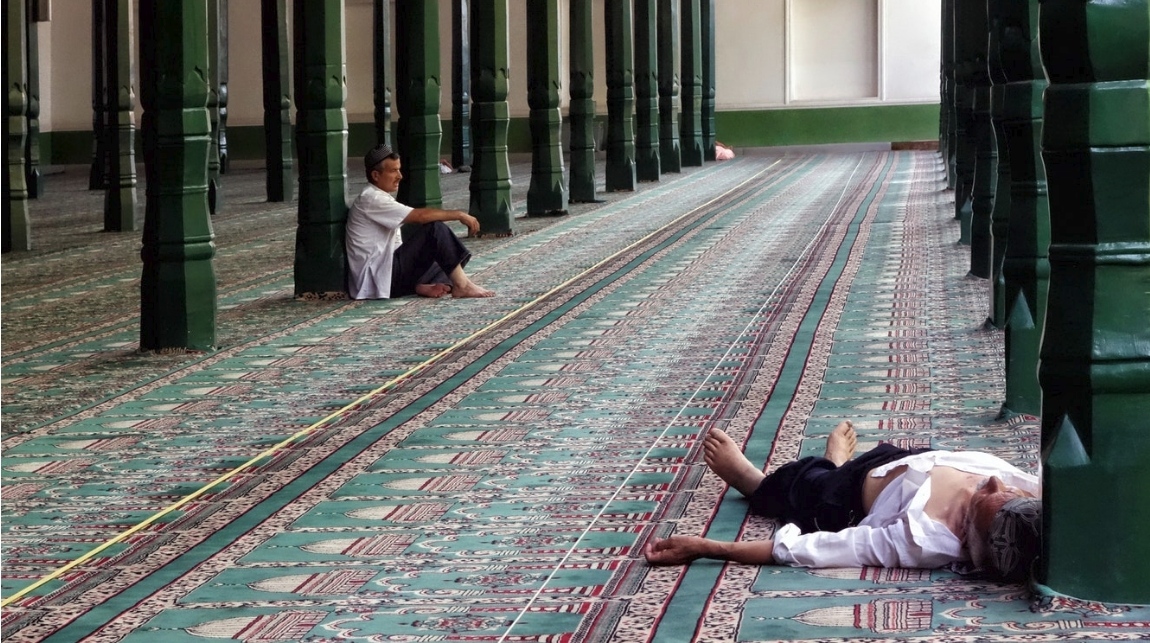Id Kah Mosque during the Ramadan