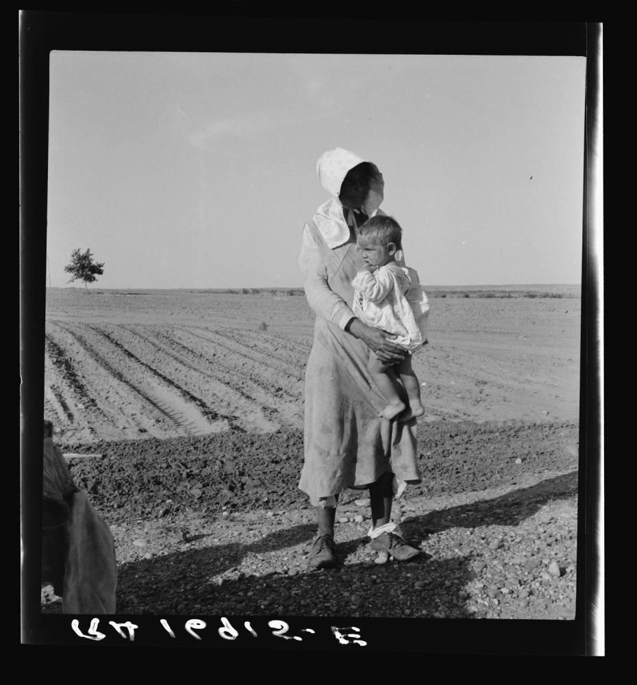 Mother and child of flood refug...exas. Dorothea Lange, May, 1937