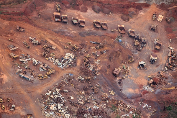  &Oacute; Minas Gerais | My Land Our Landscape #2  Wet season.  Congonhas, Minas Gerais.  Patio with mining debris. 