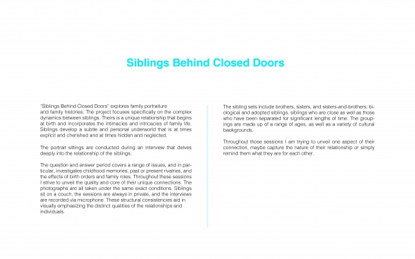 Siblings Behind Closed Doors - 