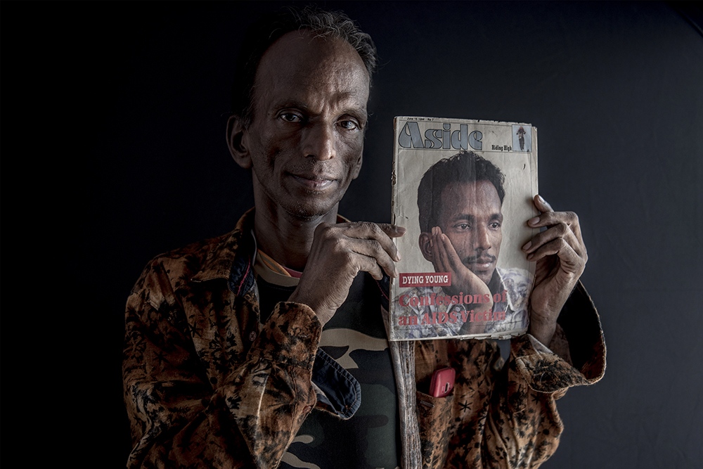 Sekar"”Coping with being HIV-Positive -  In 1994 Aside magazine covered about Sekar, he is the...