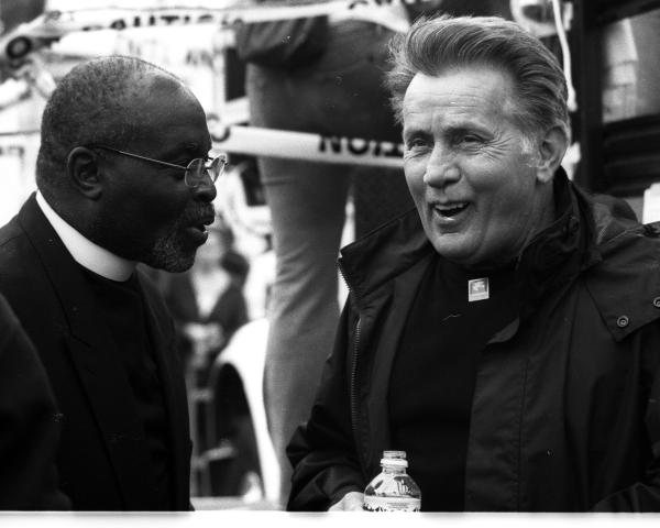 Martin Sheen With A Good Friend | Buy this image
