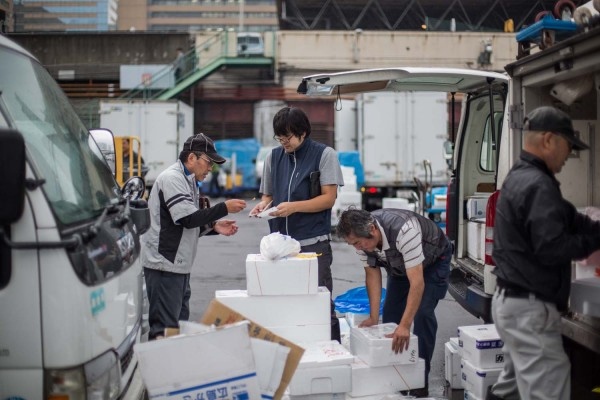 Image from Tsukiji Fish Market
