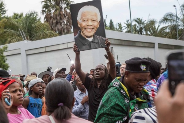 Image from Death of Nelson Mandela
