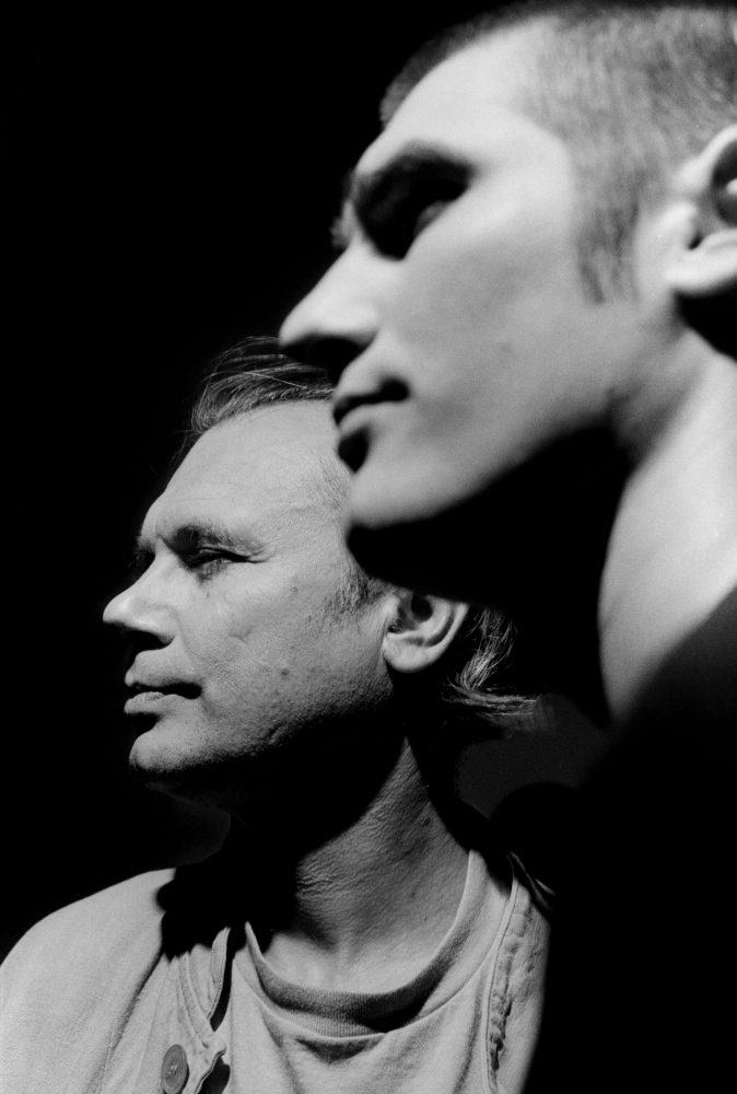 Black&White - Kamil Sipowicz, musician, and his son Simon