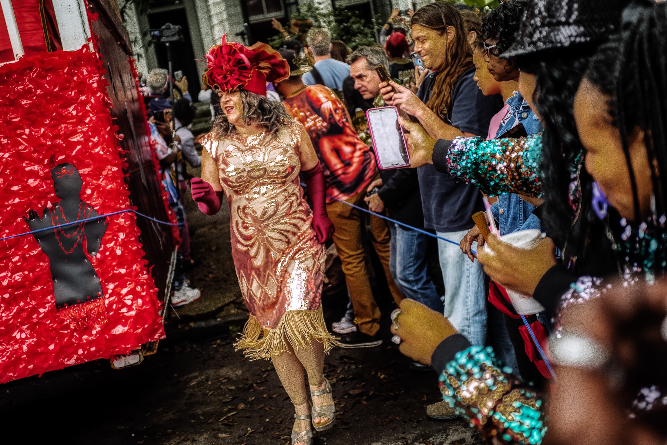 Carnival, New Orleans - Lady Roller