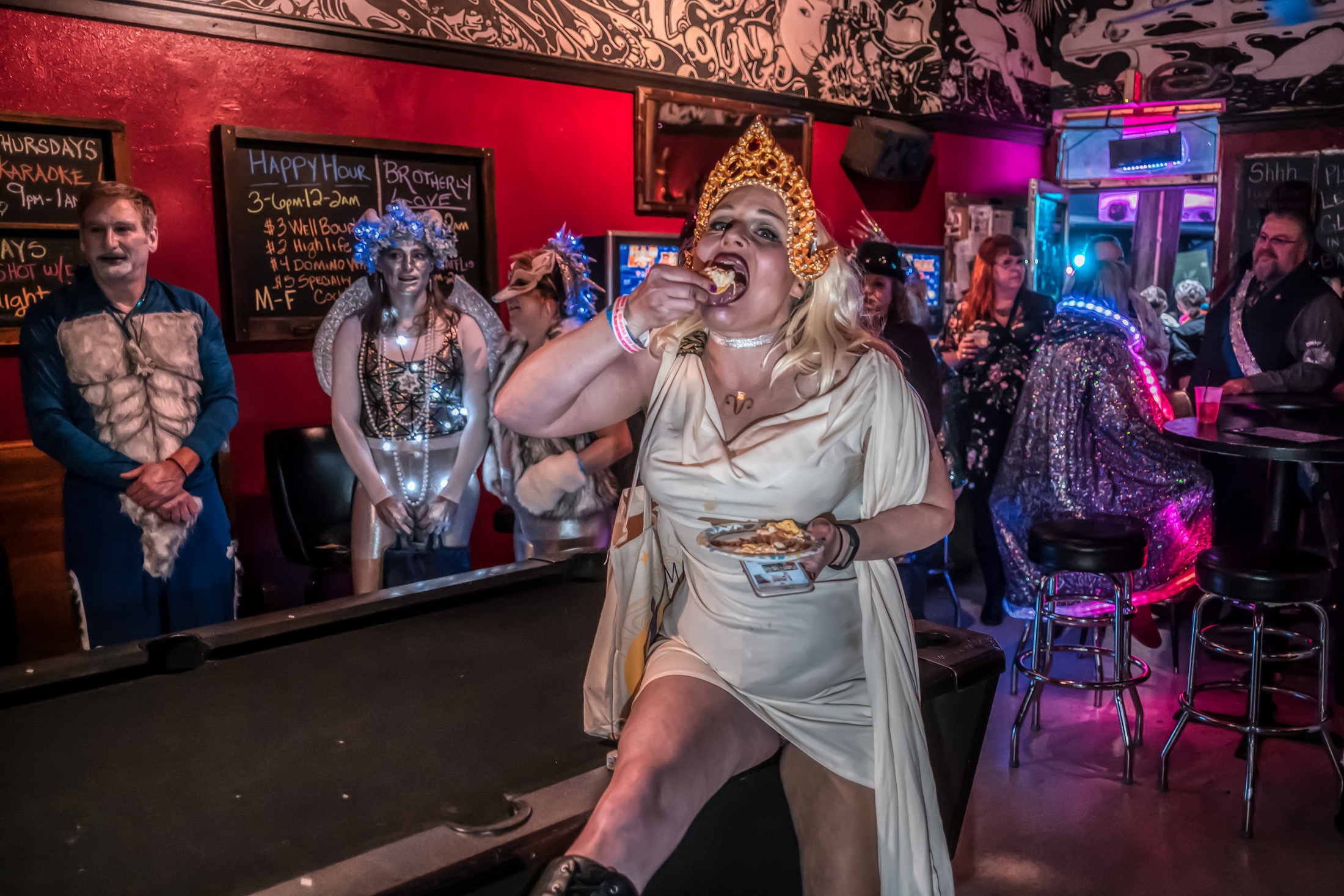 Carnival, New Orleans - Lost Love Bar. Krewe Boheim