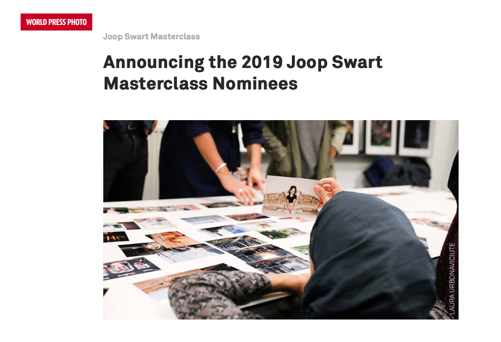  Joop Swart Masterclass nominee